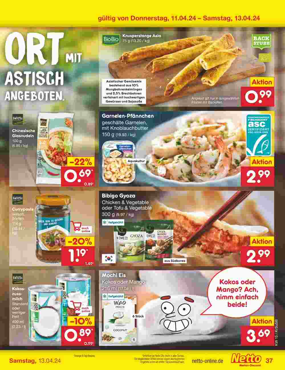 Netto Getränke Discount Prospekt (ab 08.04.2024) zum Blättern - Seite 45