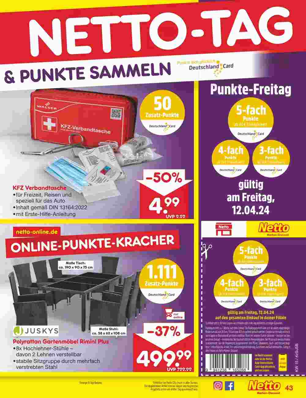 Netto Getränke Discount Prospekt (ab 08.04.2024) zum Blättern - Seite 51