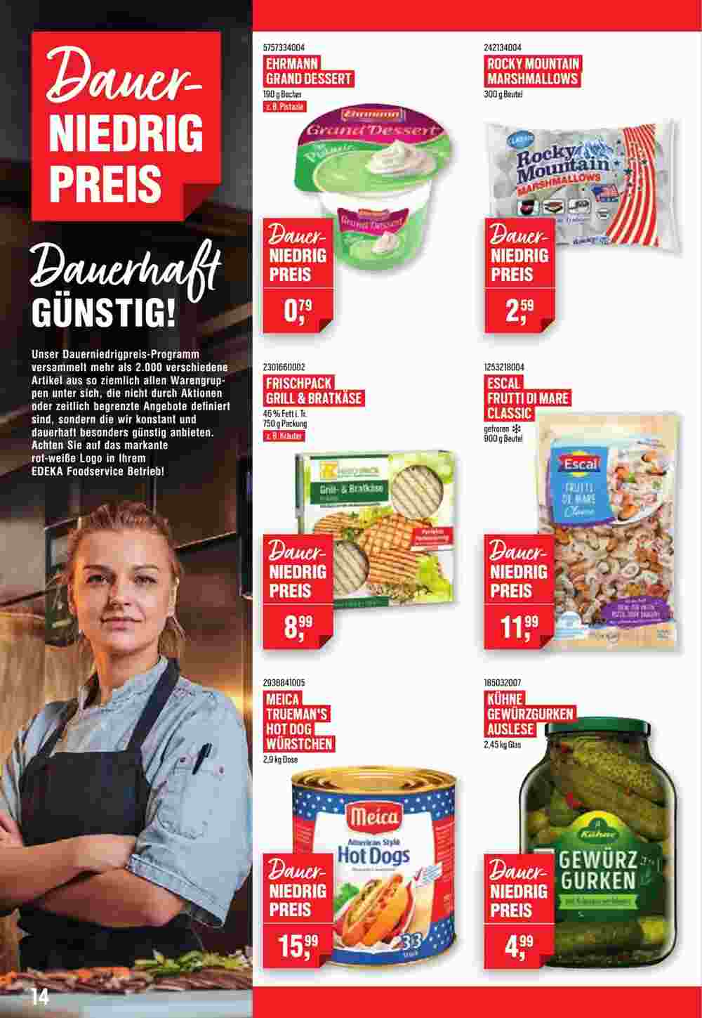 EDEKA Foodservice Prospekt (ab 08.04.2024) zum Blättern - Seite 14