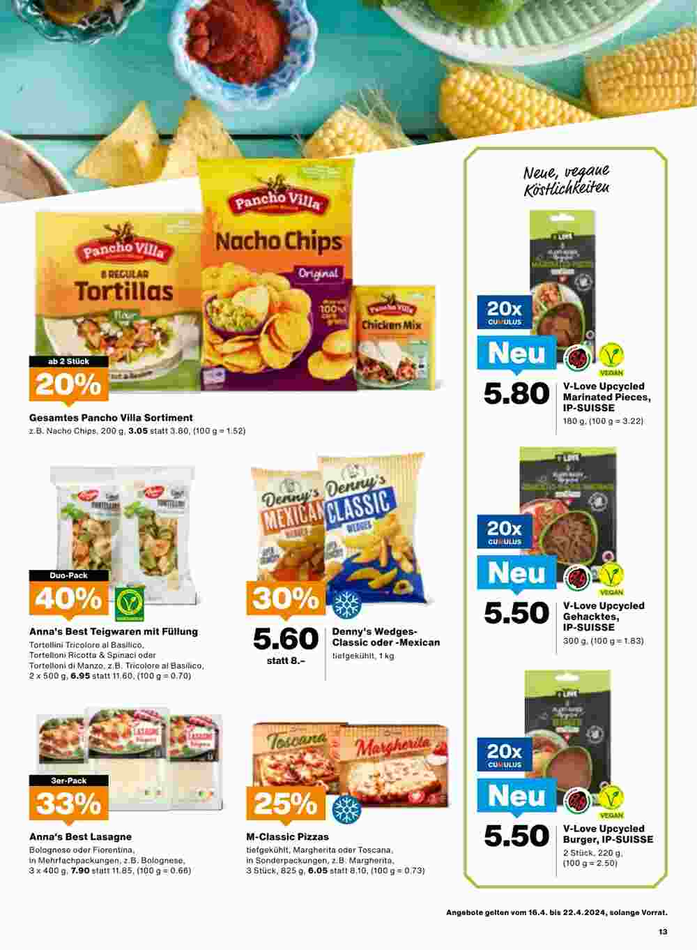 Migros Prospekt (ab 16.04.2024) zum Blättern - Seite 13