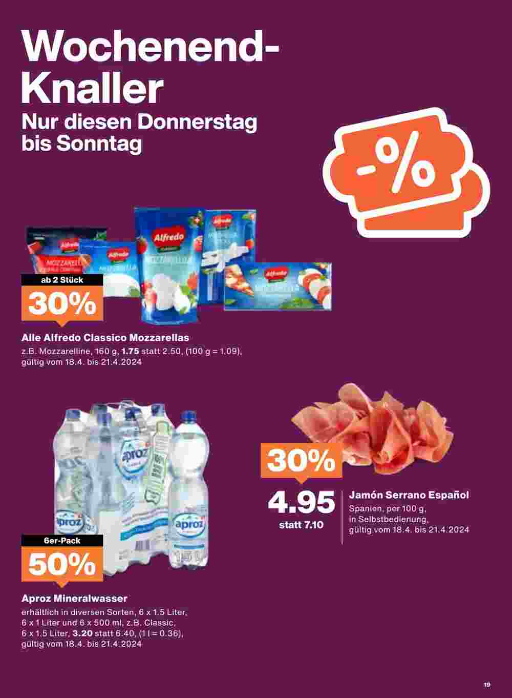 Migros Prospekt (ab 16.04.2024) zum Blättern - Seite 19