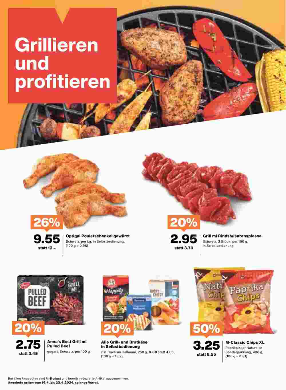 Migros Prospekt (ab 16.04.2024) zum Blättern - Seite 20