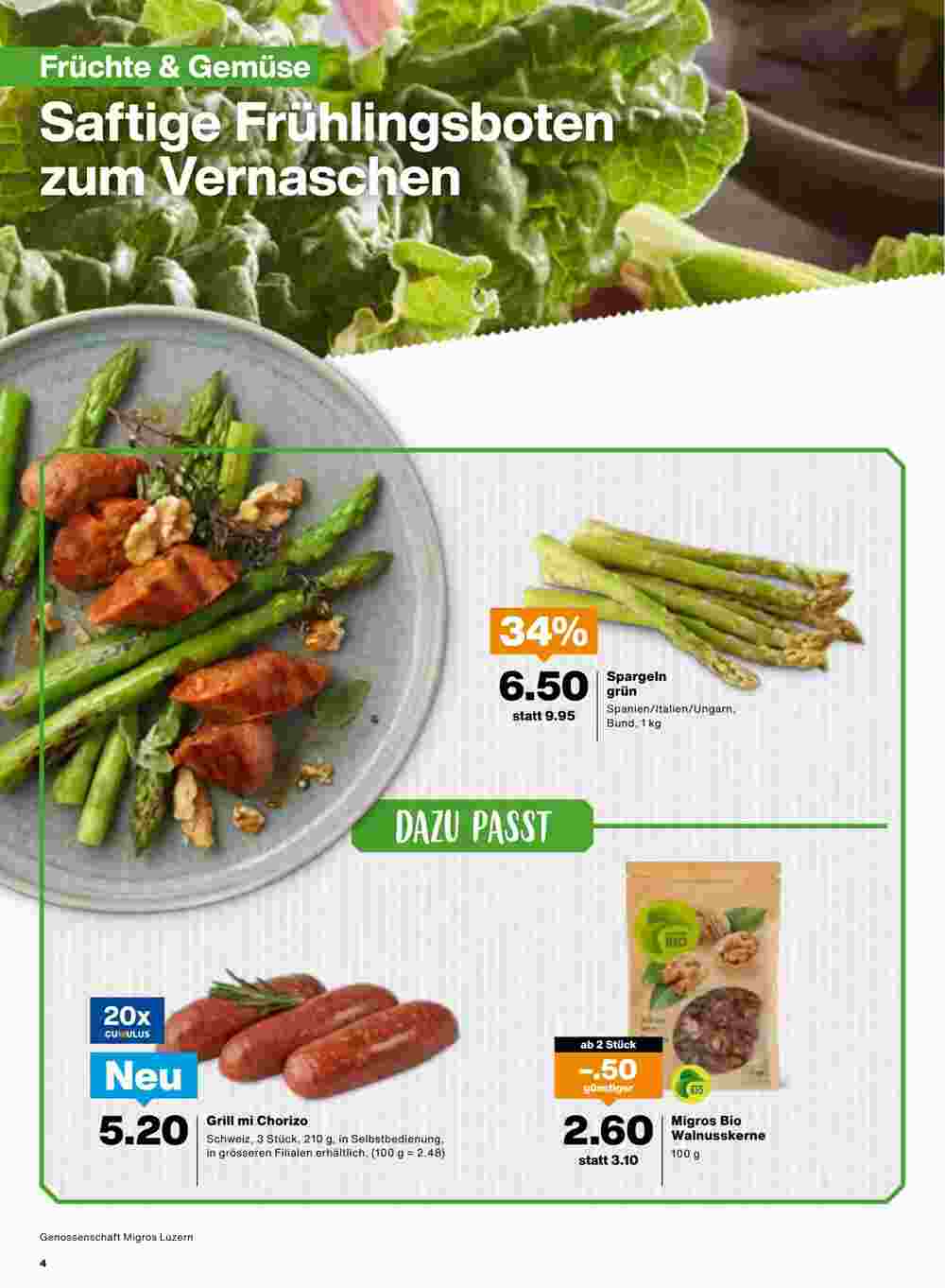 Migros Prospekt (ab 16.04.2024) zum Blättern - Seite 4