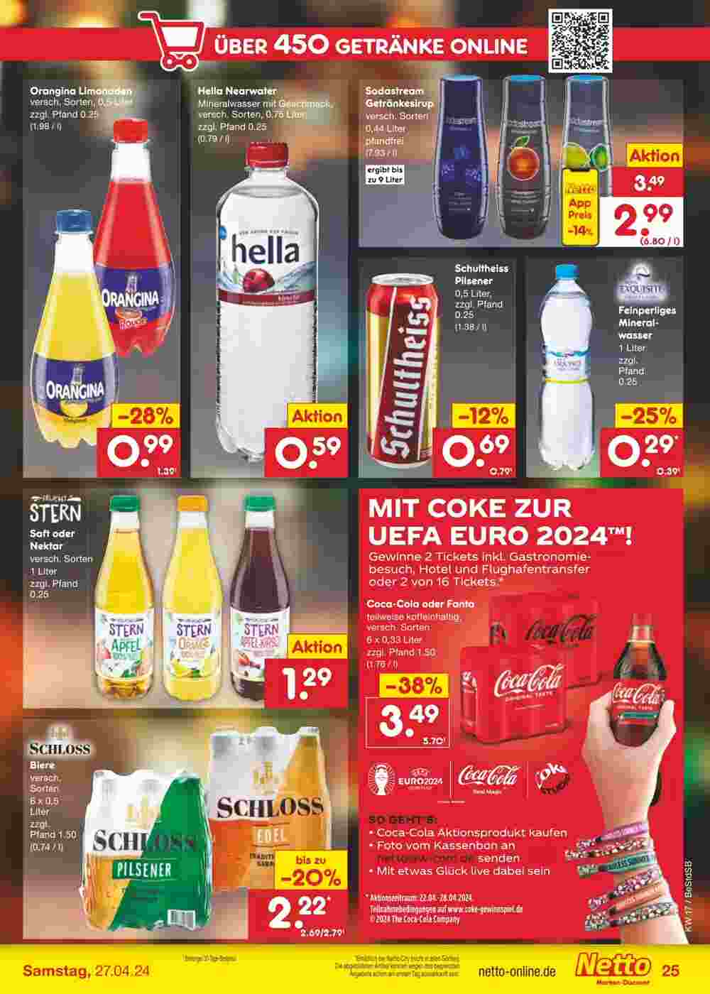 Netto Marken-Discount Prospekt (ab 22.04.2024) zum Blättern - Seite 27