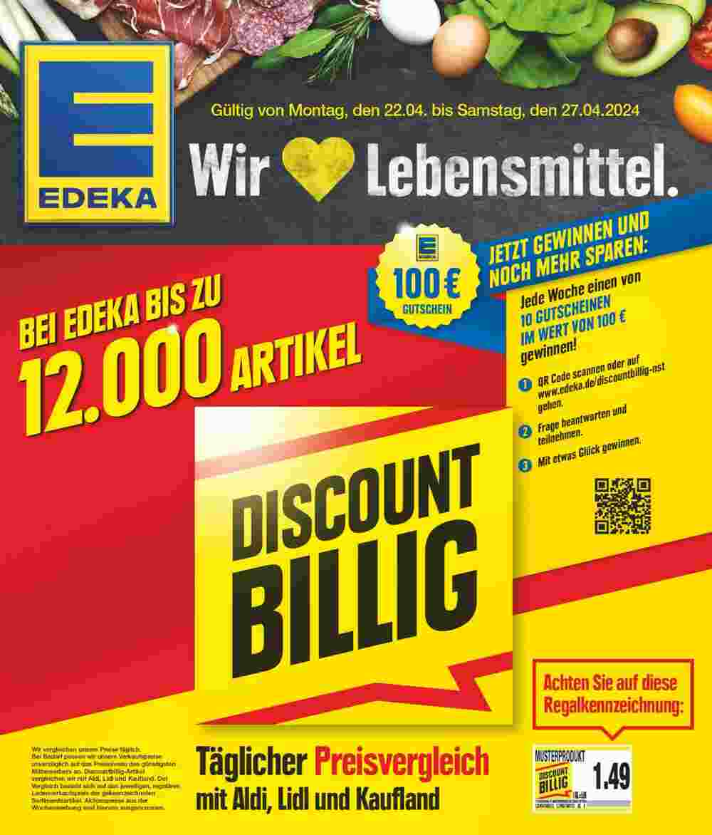 Edeka Spiegel Prospekt (ab 22.04.2024) zum Blättern - Seite 25