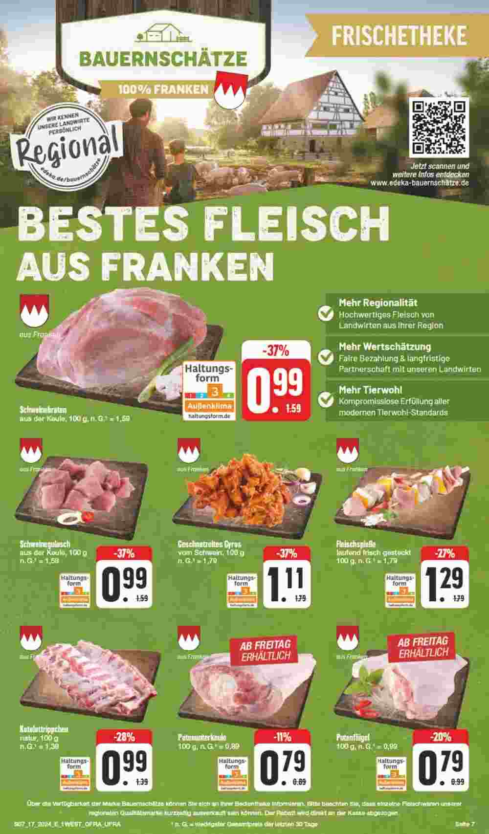 Edeka Spiegel Prospekt (ab 22.04.2024) zum Blättern - Seite 7