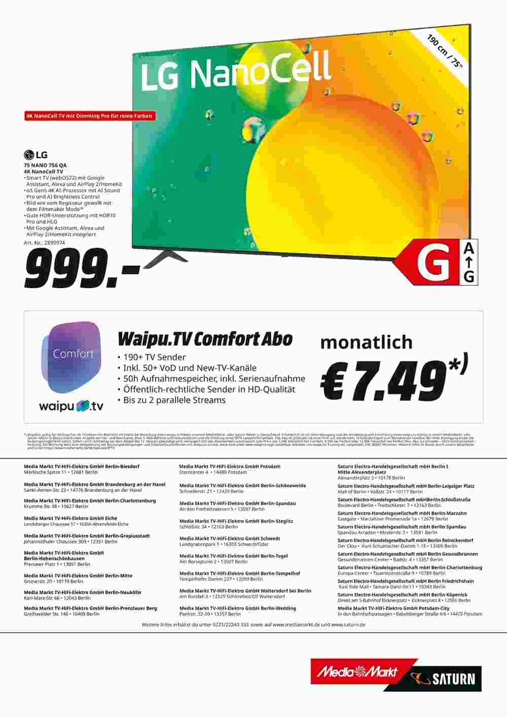 MediaMarkt Prospekt (ab 22.04.2024) zum Blättern - Seite 6