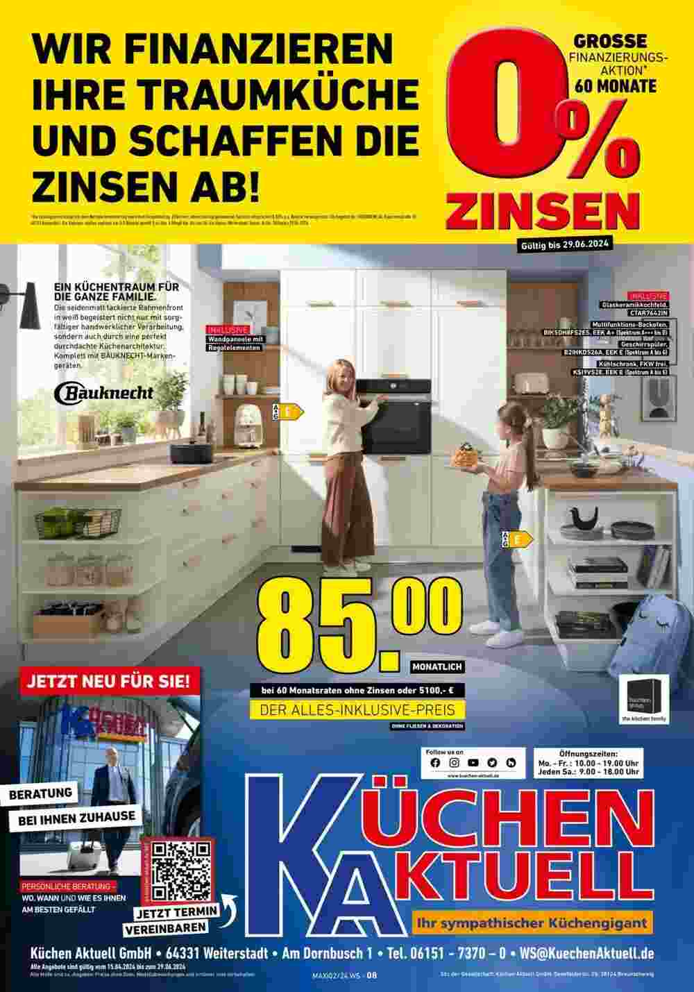 Küchen Aktuell Prospekt (ab 26.04.2024) zum Blättern - Seite 8