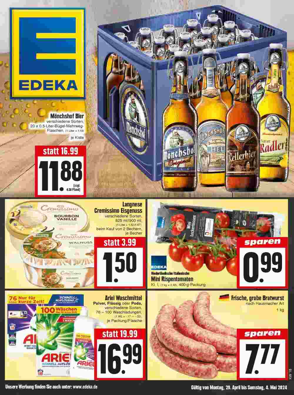 EDEKA Hahner Prospekt (ab 28.04.2024) zum Blättern - Seite 3