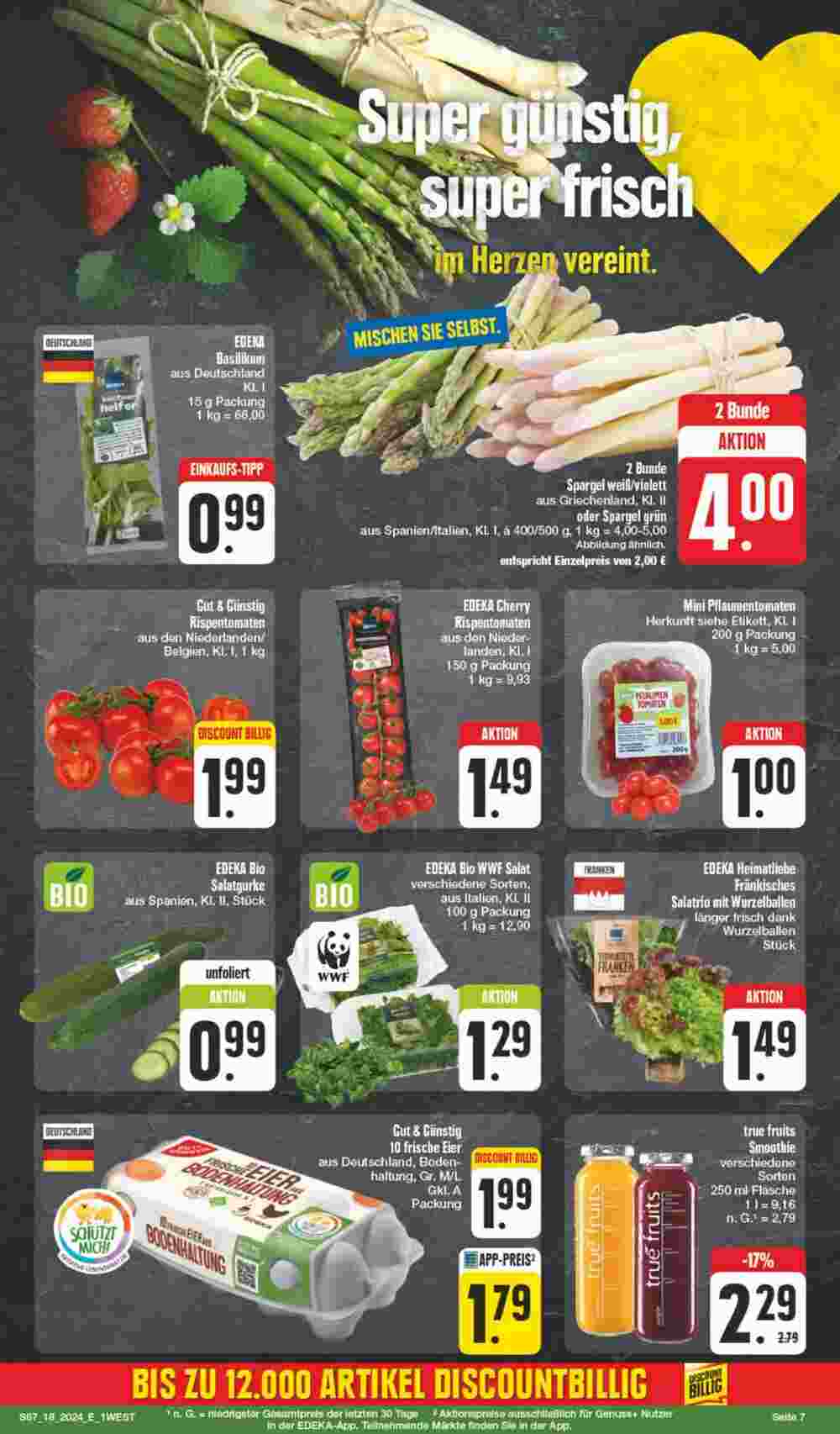 Edeka Spiegel Prospekt (ab 29.04.2024) zum Blättern - Seite 7