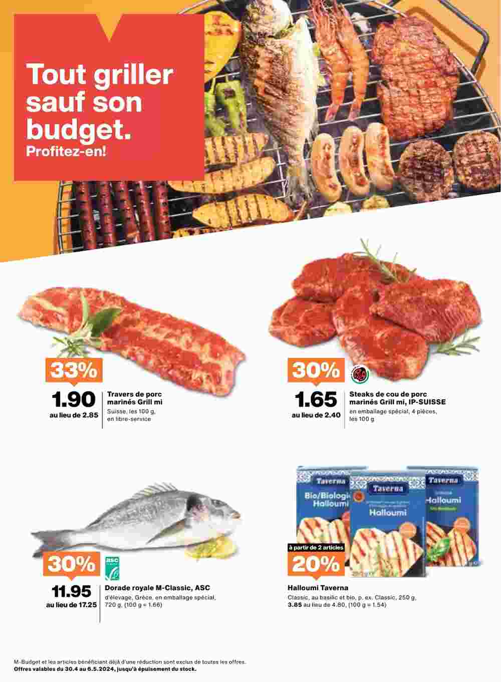 Migros Prospekt (ab 30.04.2024) zum Blättern - Seite 20