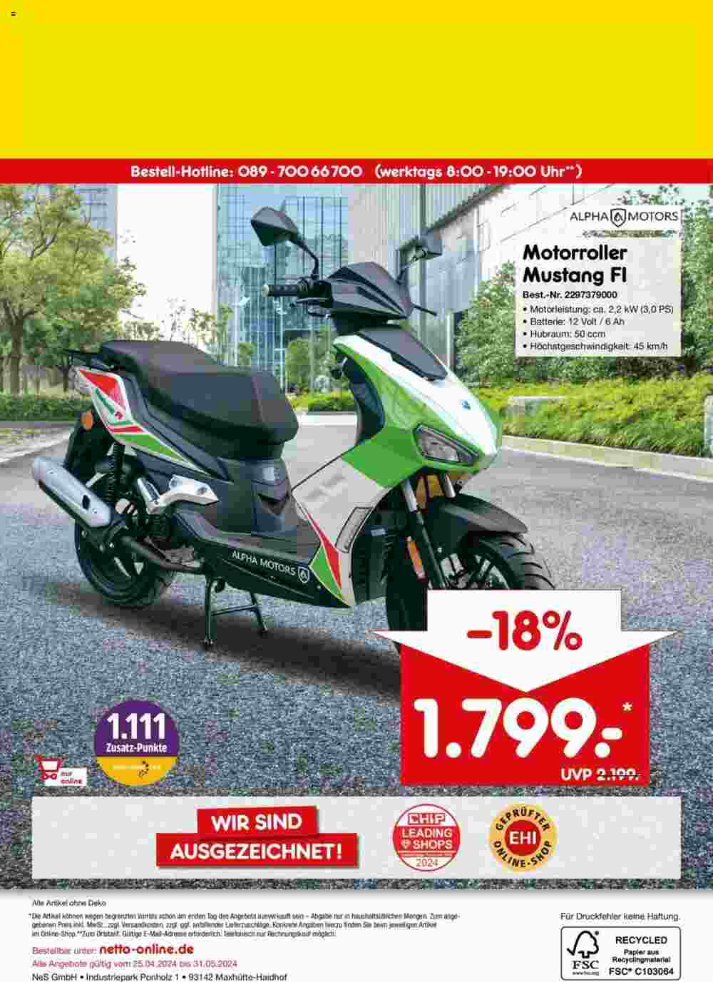 Netto Marken-Discount Prospekt (ab 01.05.2024) zum Blättern - Seite 36