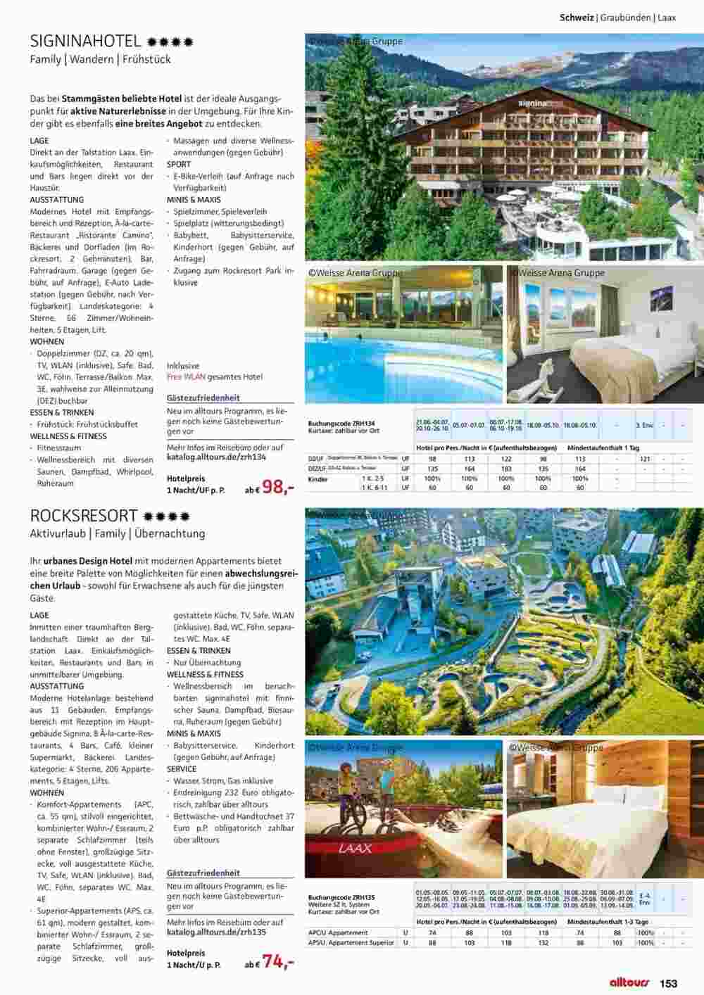 Alltours Reisecenter Prospekt (ab 01.05.2024) zum Blättern - Seite 153