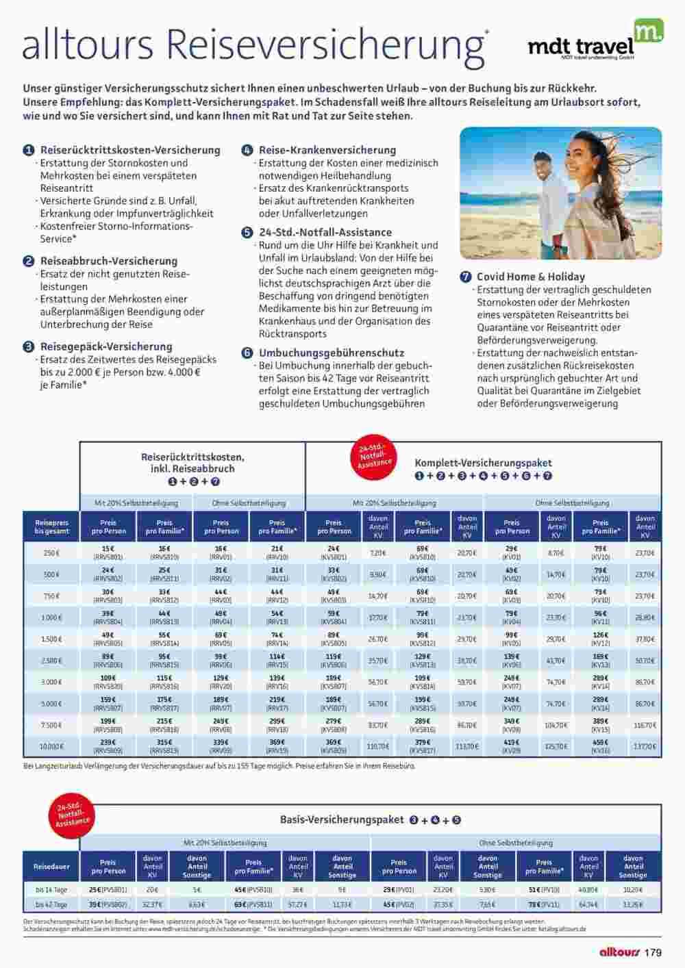 Alltours Reisecenter Prospekt (ab 01.05.2024) zum Blättern - Seite 179