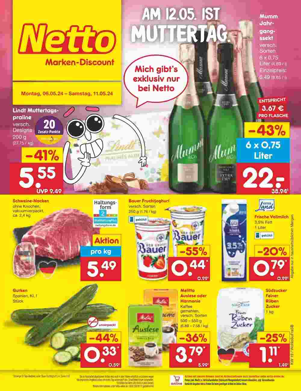 Netto Marken-Discount Prospekt (ab 05.05.2024) zum Blättern - Seite 1