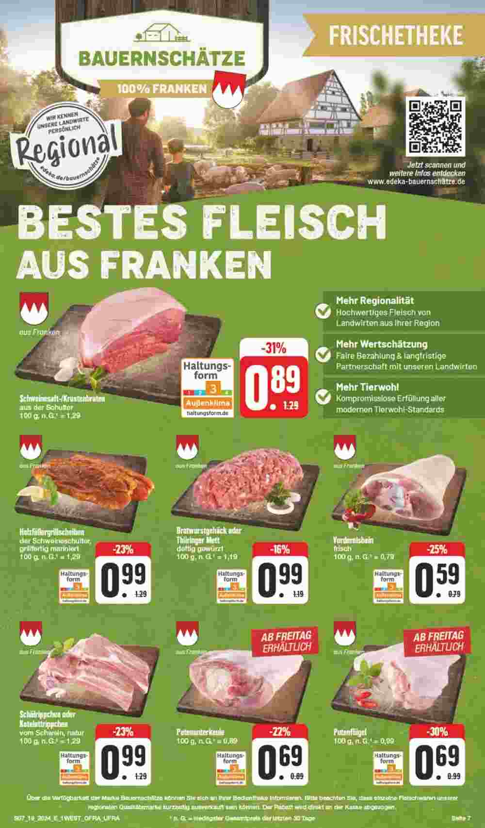 Edeka Spiegel Prospekt (ab 06.05.2024) zum Blättern - Seite 7