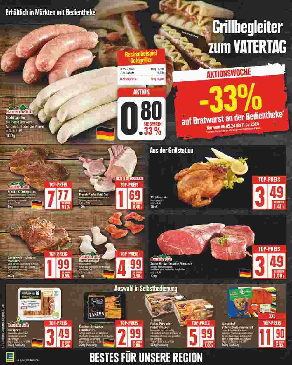 Edeka Sagard Prospekt (ab 06.05.2024) zum Blättern - Seite 6