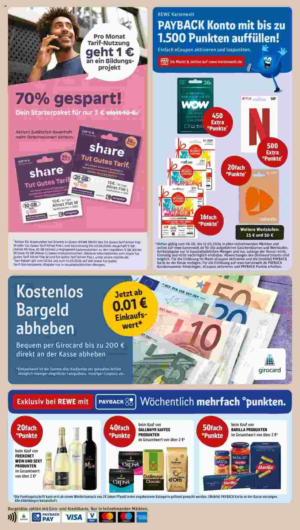 REWE Kaufpark Prospekt (ab 06.05.2024) zum Blättern - Seite 29