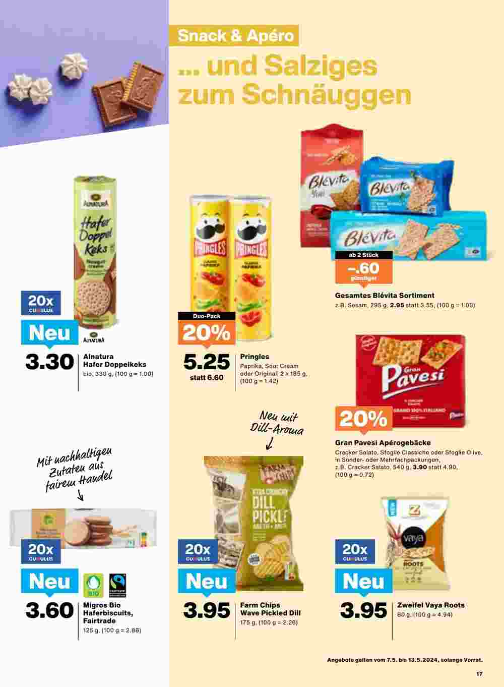 Migros Prospekt (ab 07.05.2024) zum Blättern - Seite 17