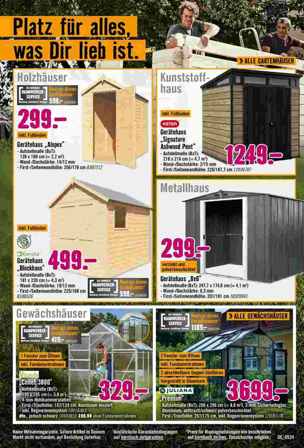 Hornbach Prospekt (ab 07.05.2024) zum Blättern - Seite 18