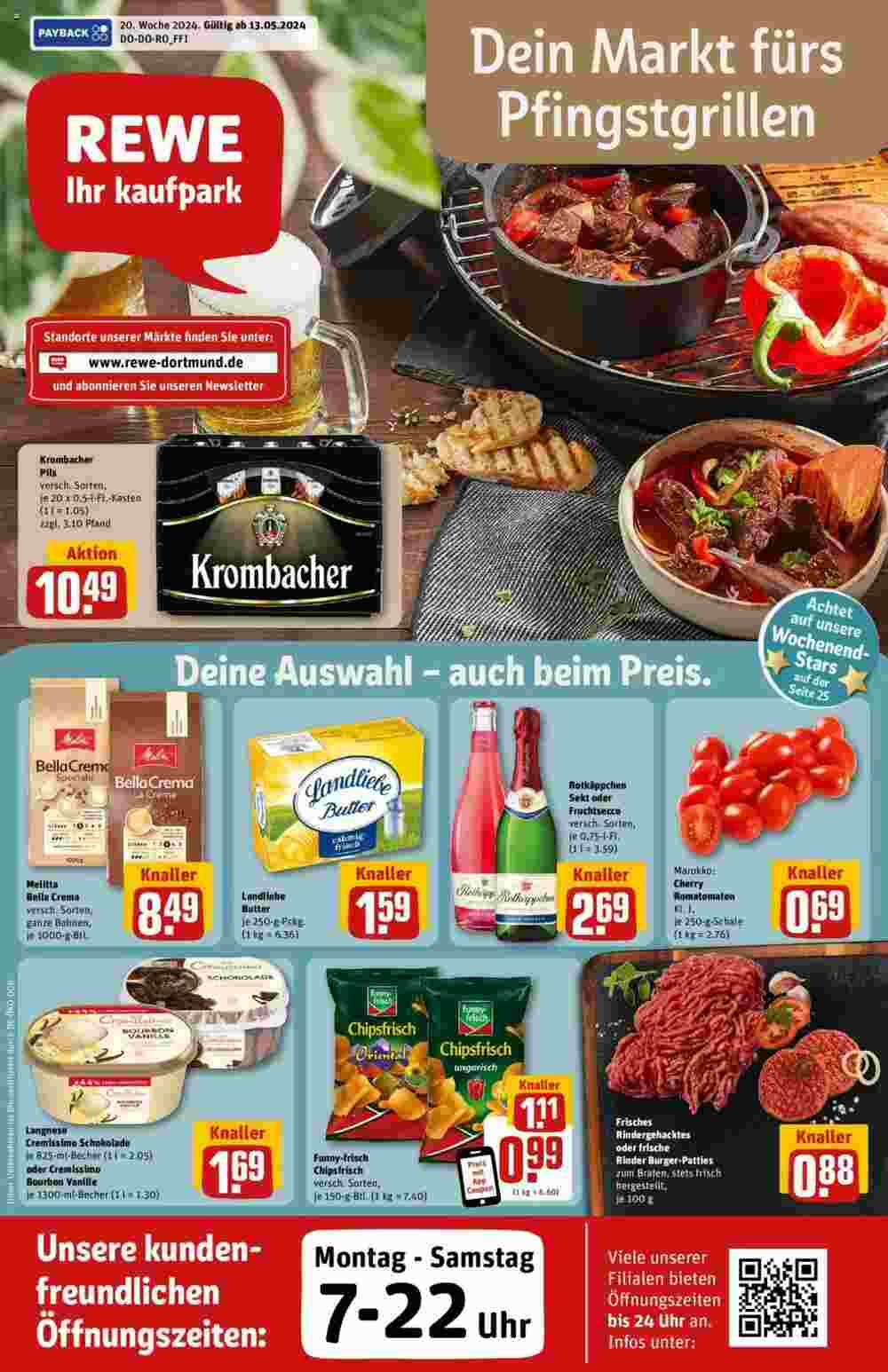 REWE Kaufpark Prospekt (ab 13.05.2024) zum Blättern - Seite 1