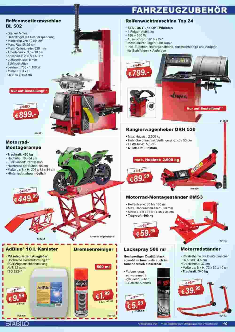 Stabilo Fachmarkt Prospekt (ab 17.05.2024) zum Blättern - Seite 19