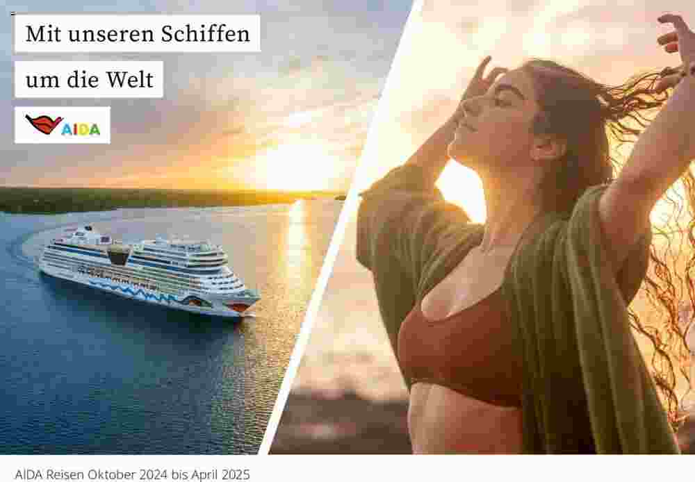 Aida Cruises Prospekt (ab 25.05.2024) zum Blättern - Seite 1