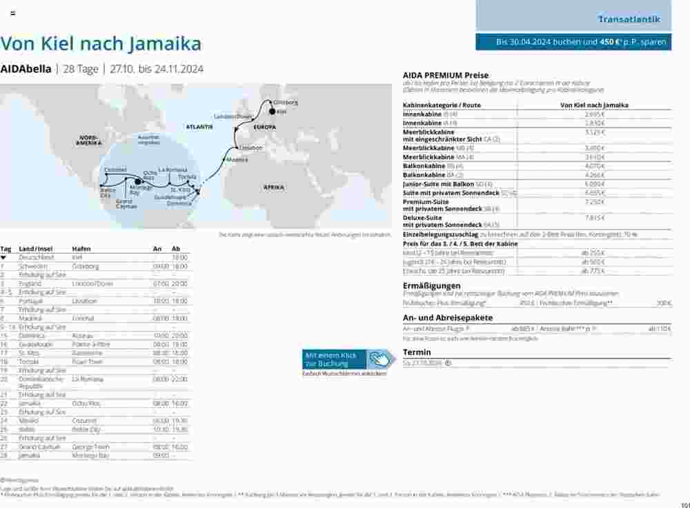Aida Cruises Prospekt (ab 25.05.2024) zum Blättern - Seite 101