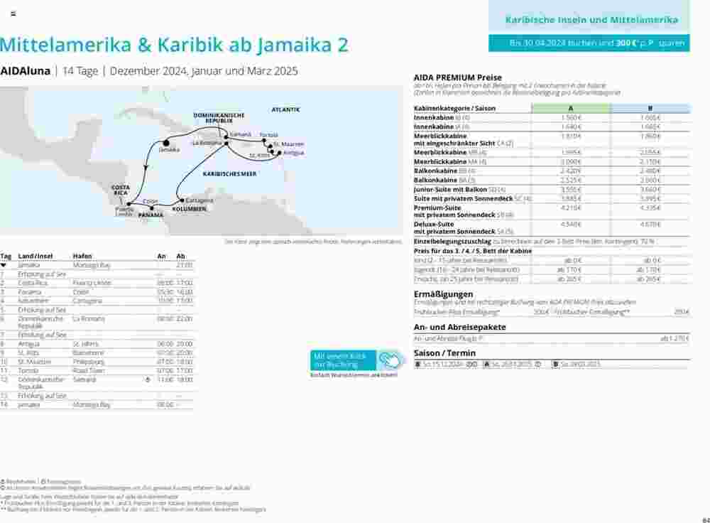Aida Cruises Prospekt (ab 25.05.2024) zum Blättern - Seite 84