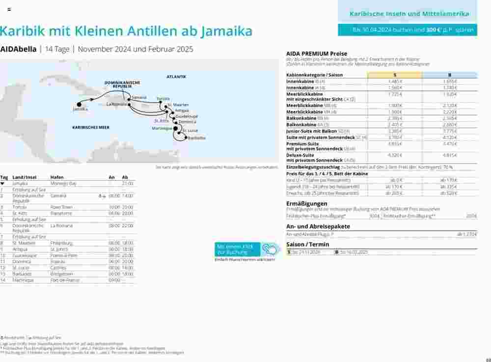 Aida Cruises Prospekt (ab 25.05.2024) zum Blättern - Seite 88