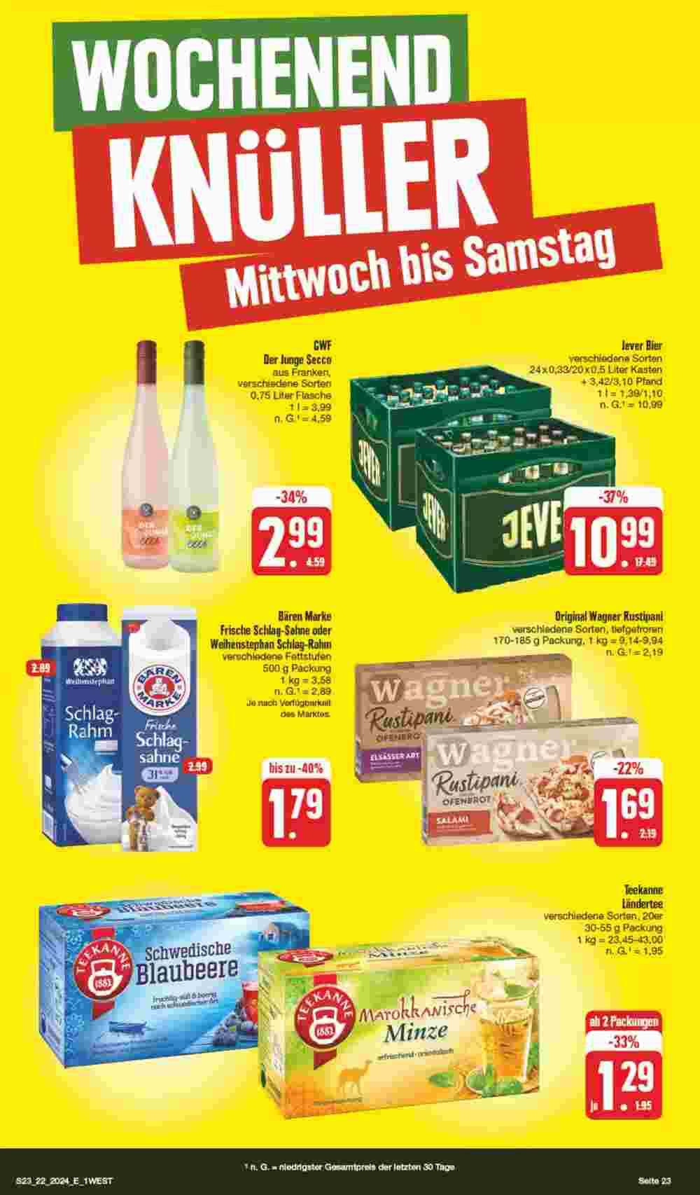 Edeka Spiegel Prospekt (ab 27.05.2024) zum Blättern - Seite 23