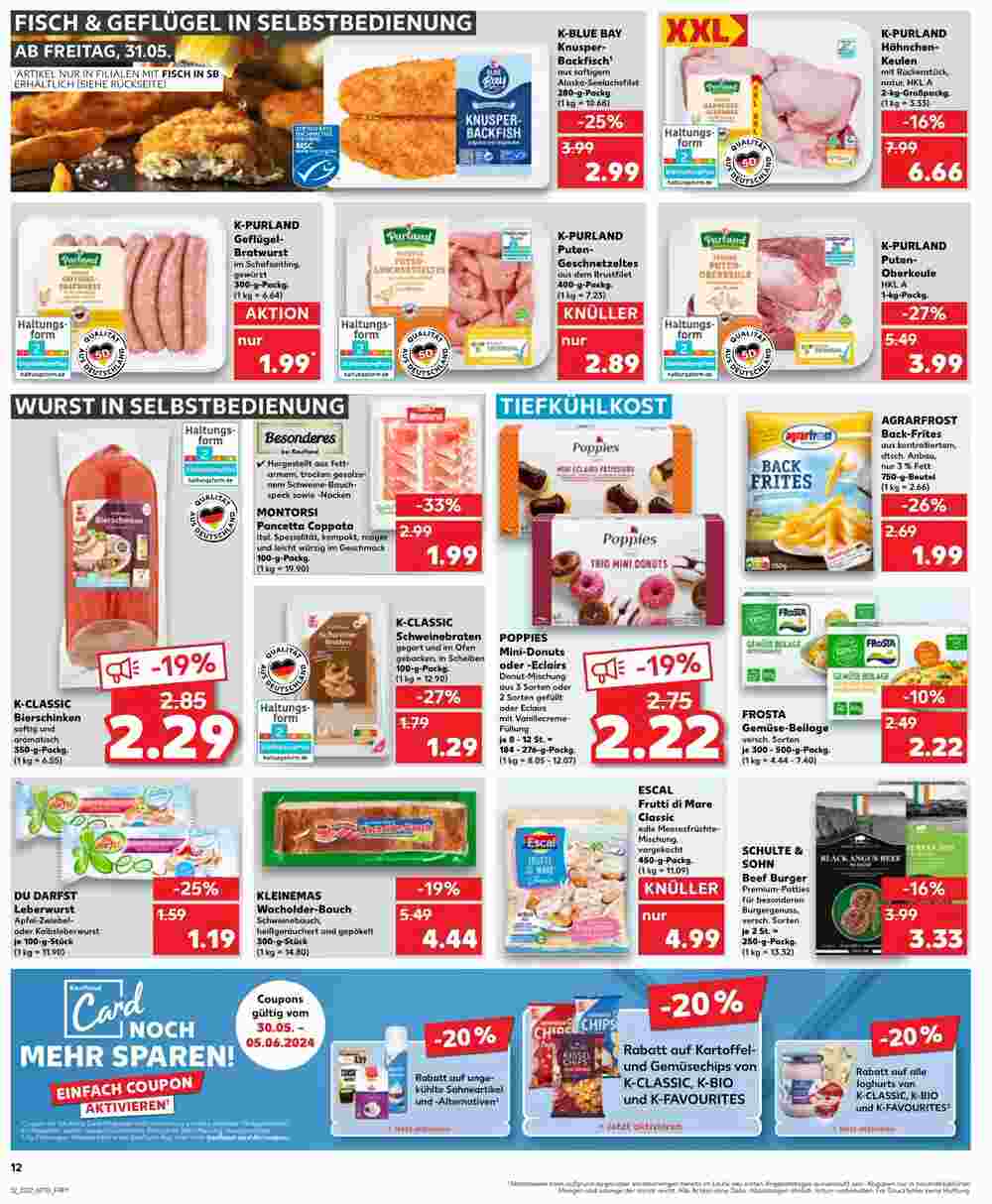 Kaufland Prospekt (ab 31.05.2024) zum Blättern - Seite 12