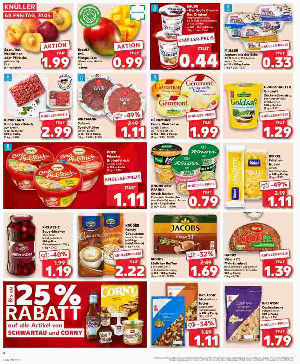 Kaufland Prospekt (ab 31.05.2024) zum Blättern - Seite 2