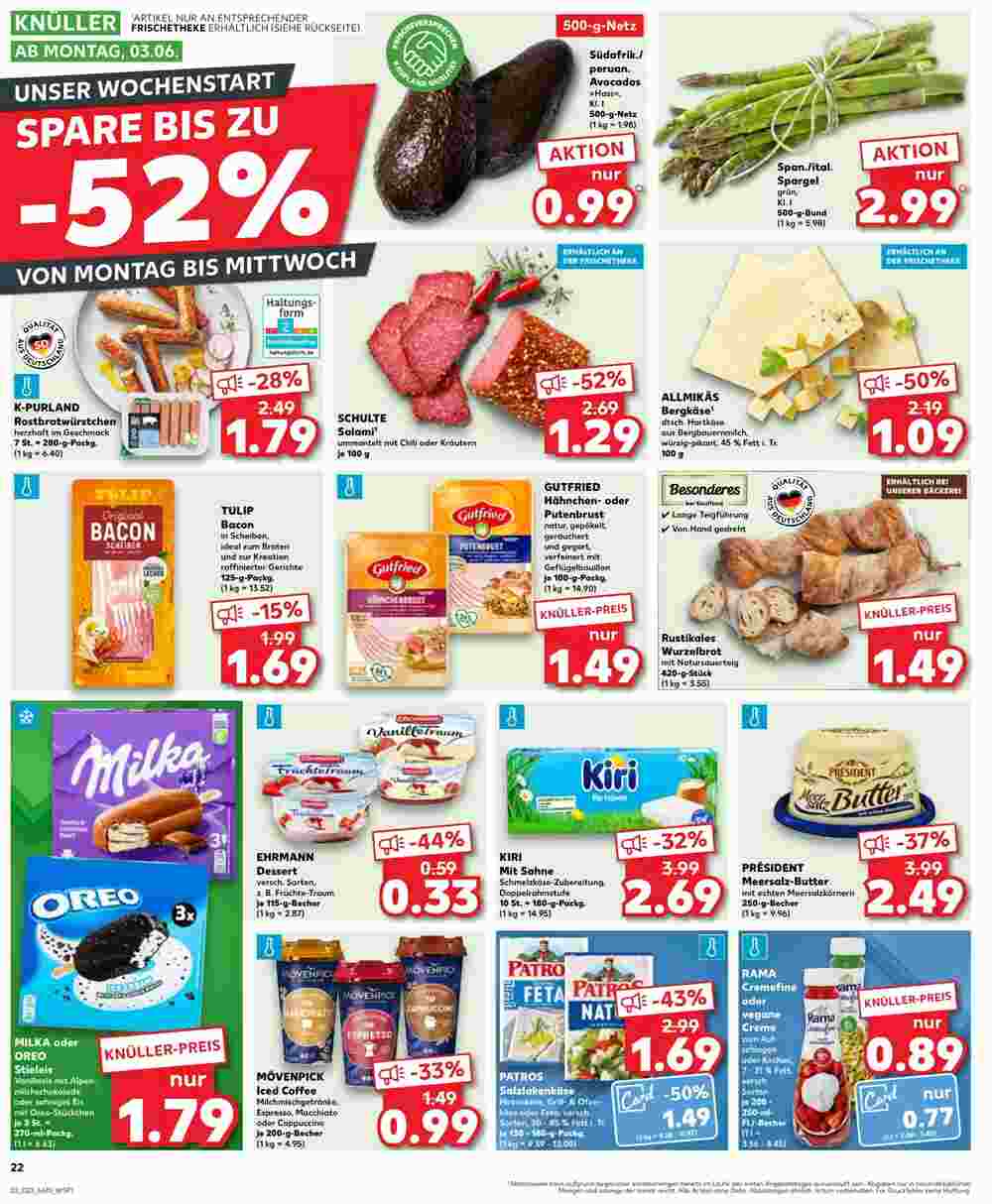 Kaufland Prospekt (ab 31.05.2024) zum Blättern - Seite 22