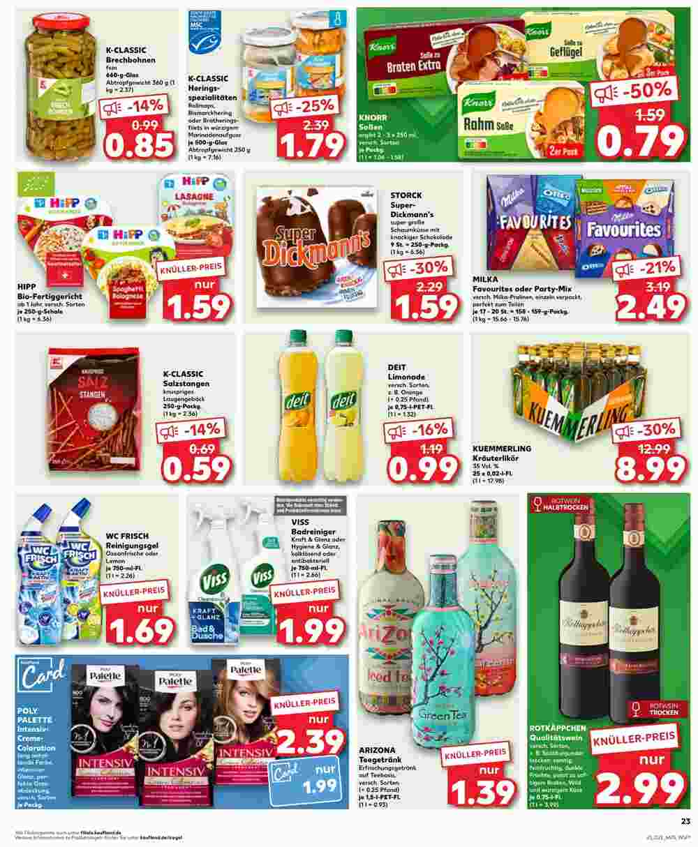 Kaufland Prospekt (ab 31.05.2024) zum Blättern - Seite 23