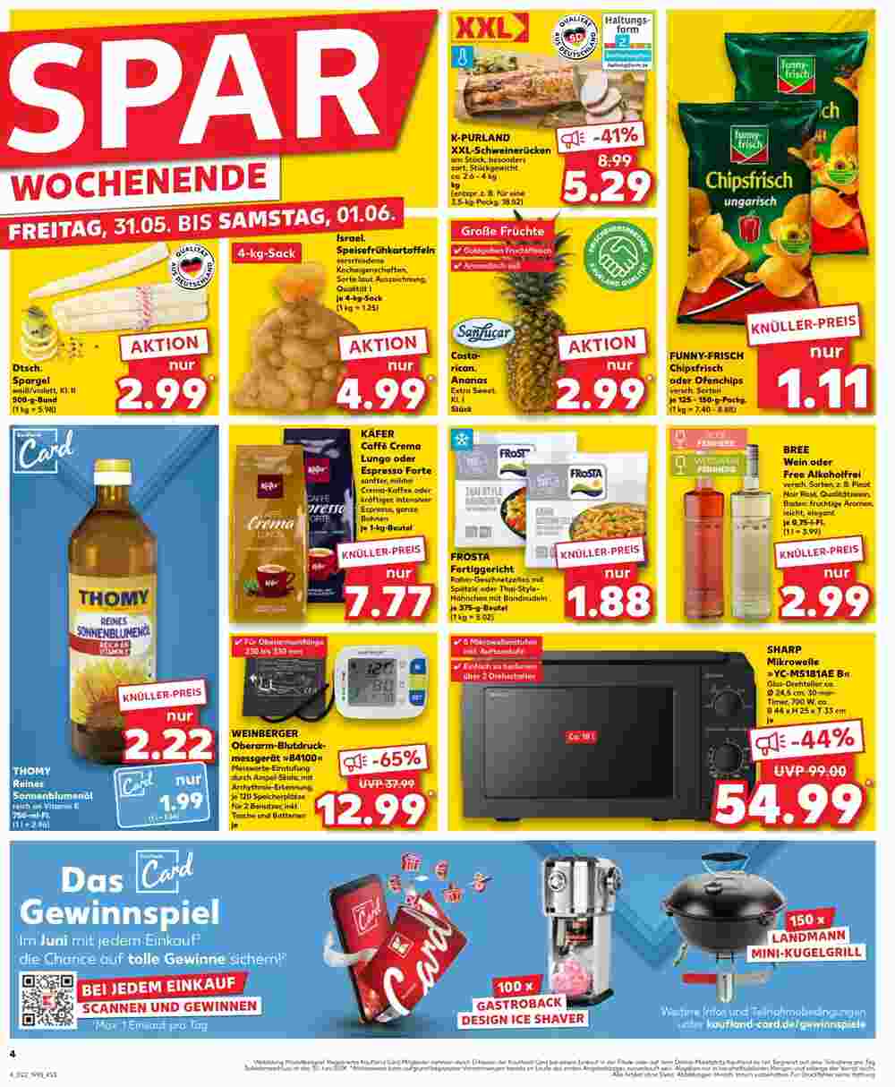 Kaufland Prospekt (ab 31.05.2024) zum Blättern - Seite 4