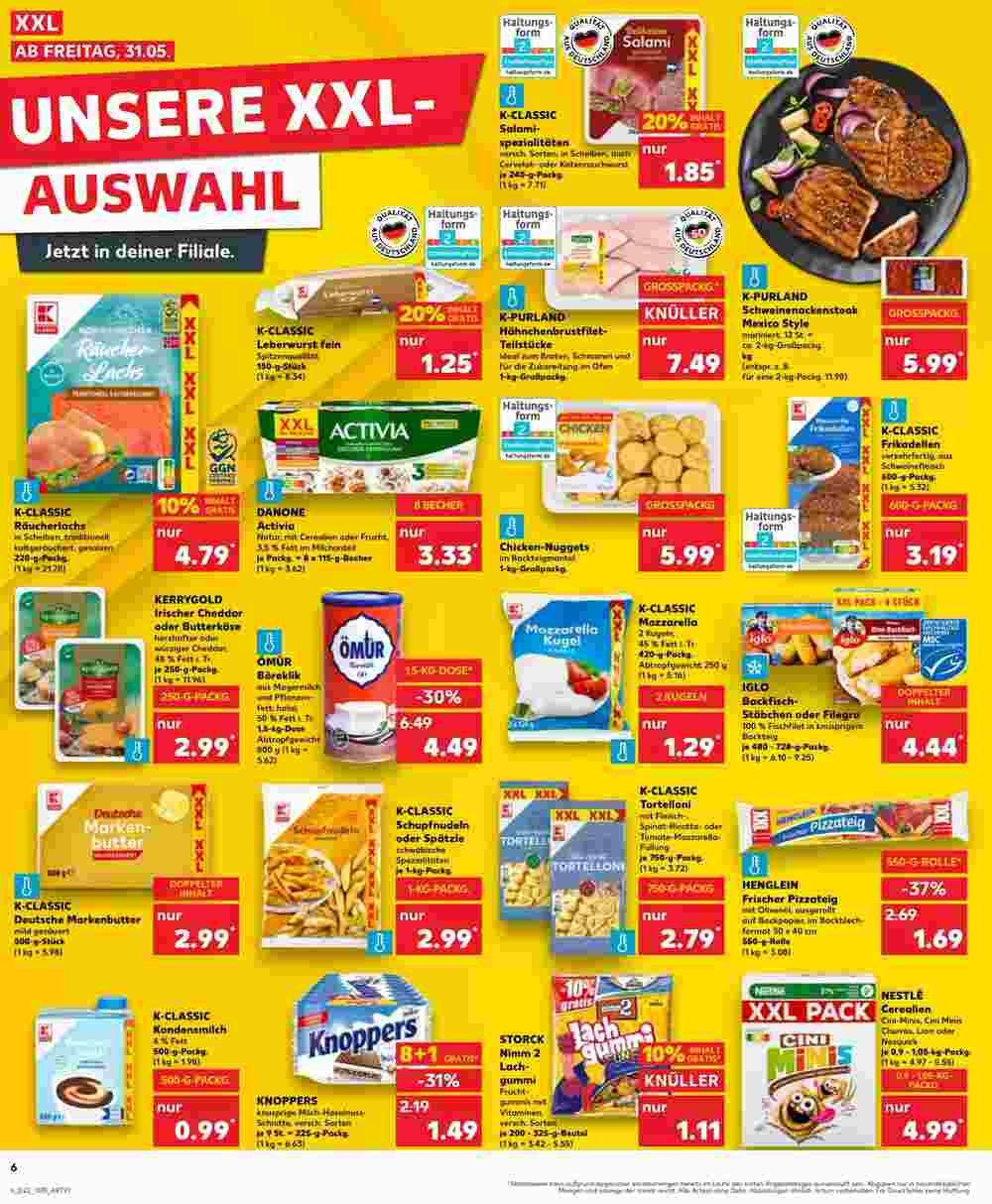 Kaufland Prospekt (ab 31.05.2024) zum Blättern - Seite 6