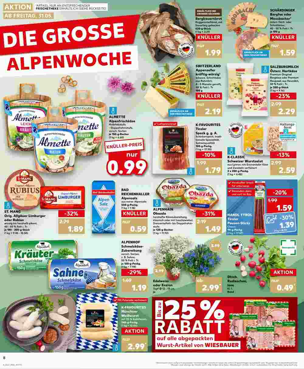 Kaufland Prospekt (ab 31.05.2024) zum Blättern - Seite 8