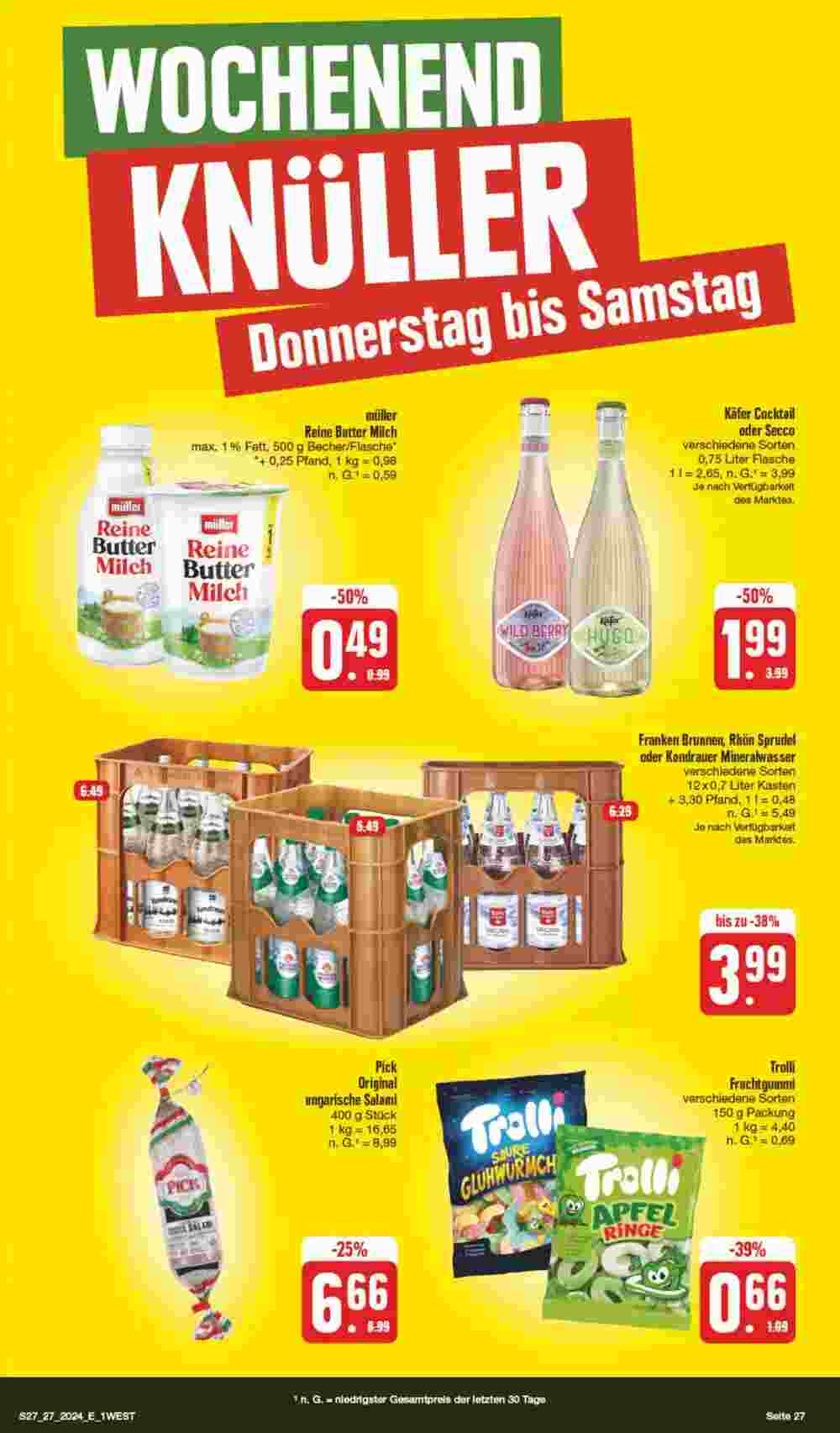 Edeka Spiegel Prospekt (ab 01.06.2024) zum Blättern - Seite 27