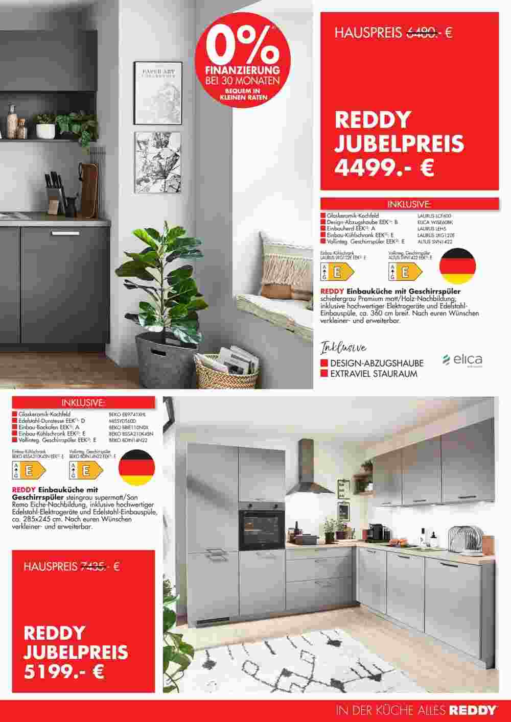 Reddy Küchen Prospekt (ab 02.06.2024) zum Blättern - Seite 15