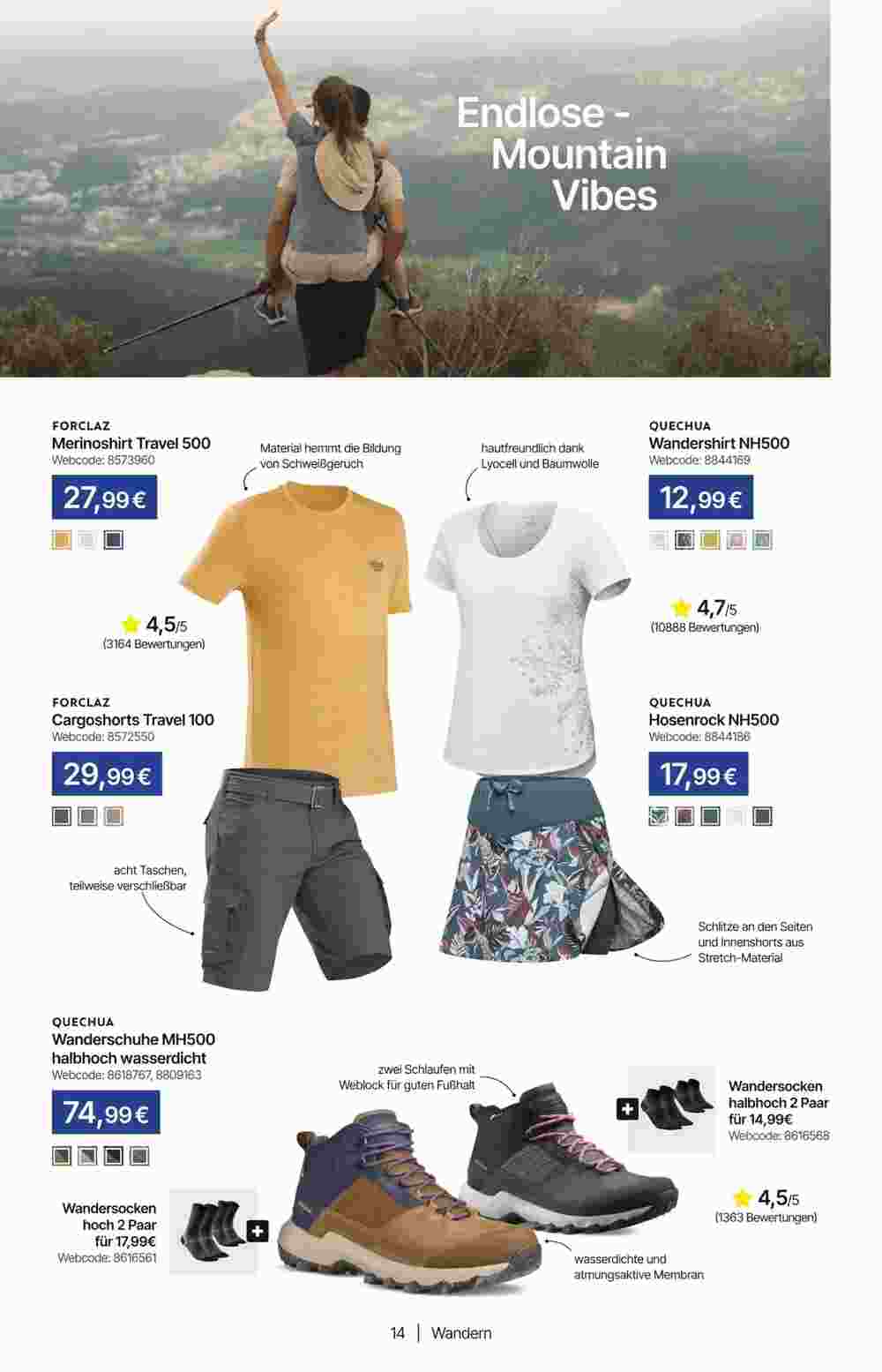 Decathlon Prospekt (ab 03.06.2024) zum Blättern - Seite 14