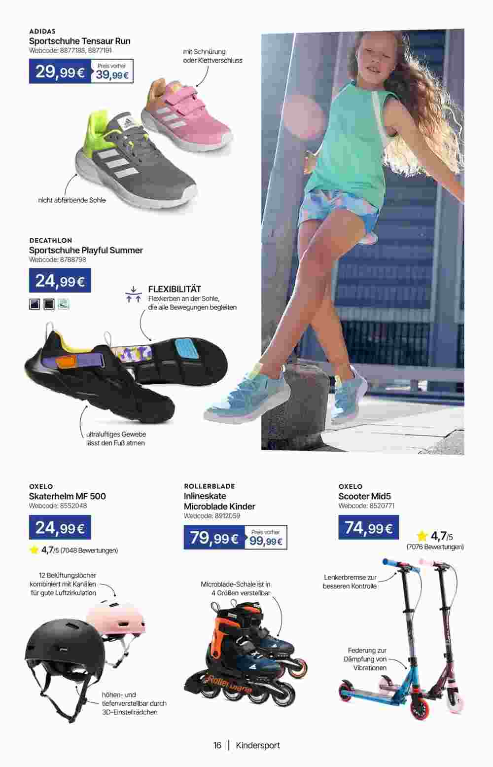 Decathlon Prospekt (ab 03.06.2024) zum Blättern - Seite 16