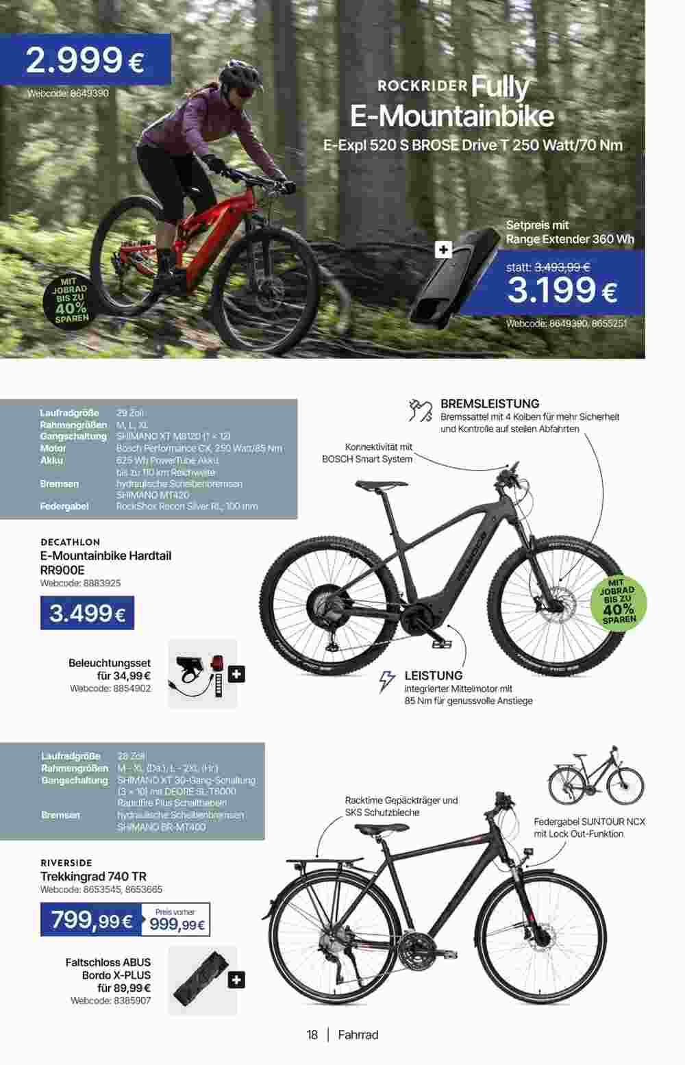 Decathlon Prospekt (ab 03.06.2024) zum Blättern - Seite 18