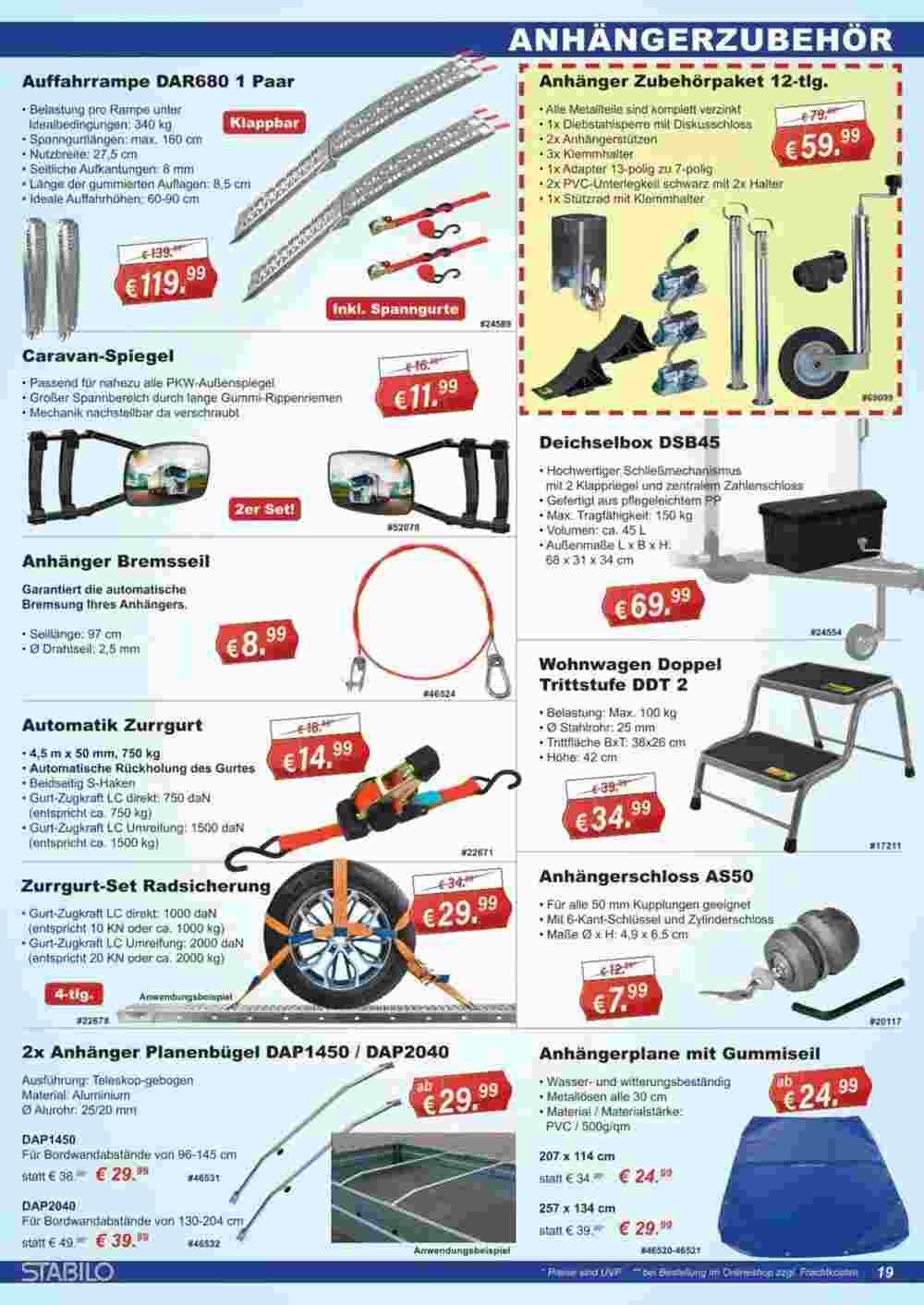 Stabilo Fachmarkt Prospekt (ab 06.06.2024) zum Blättern - Seite 19