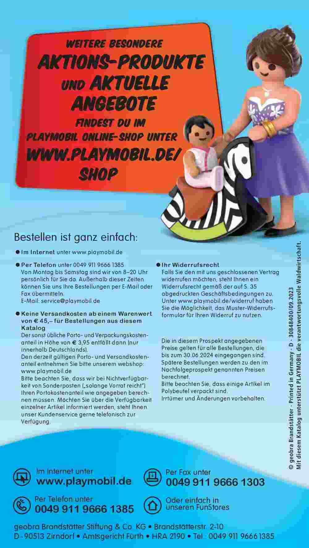 Playmobil Prospekt (ab 07.06.2024) zum Blättern - Seite 36