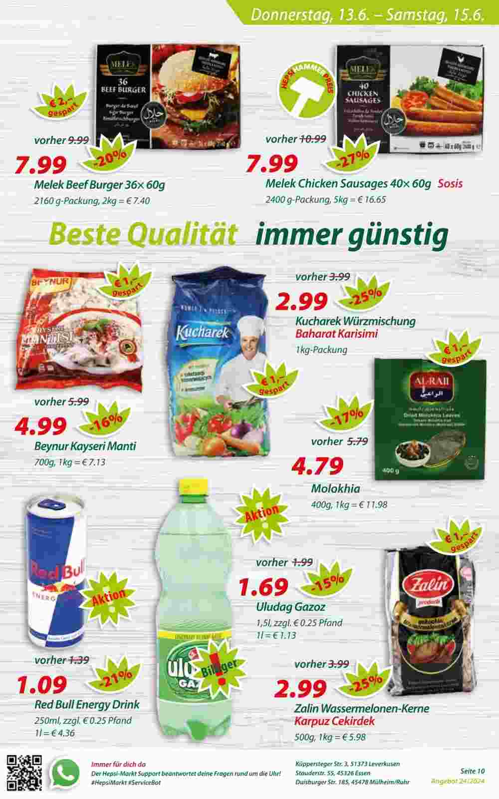 Hepsi-Markt Prospekt (ab 10.06.2024) zum Blättern - Seite 10