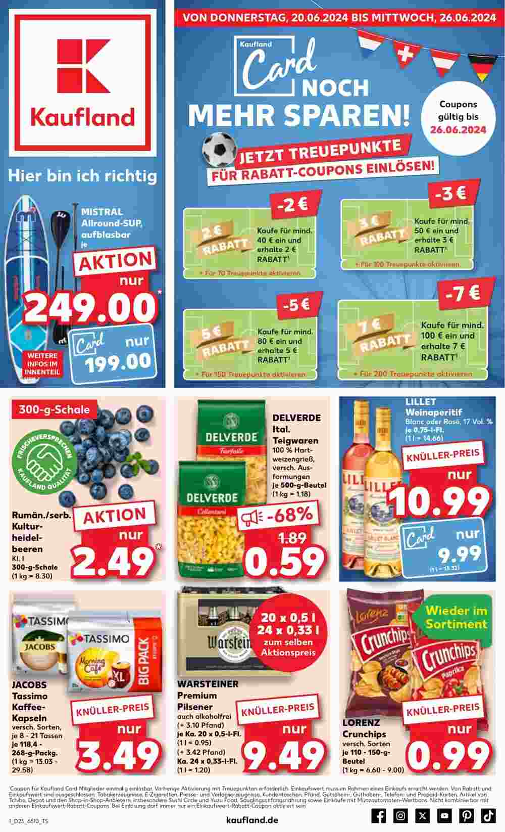 Kaufland Prospekt (ab 19.06.2024) zum Blättern - Seite 1