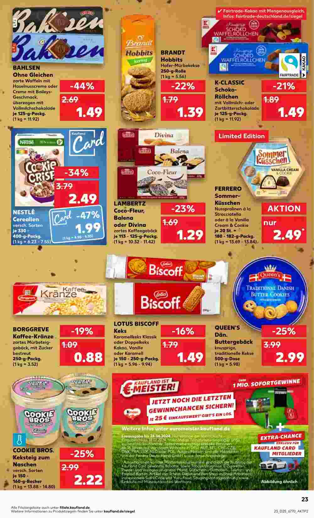 Kaufland Prospekt (ab 19.06.2024) zum Blättern - Seite 23