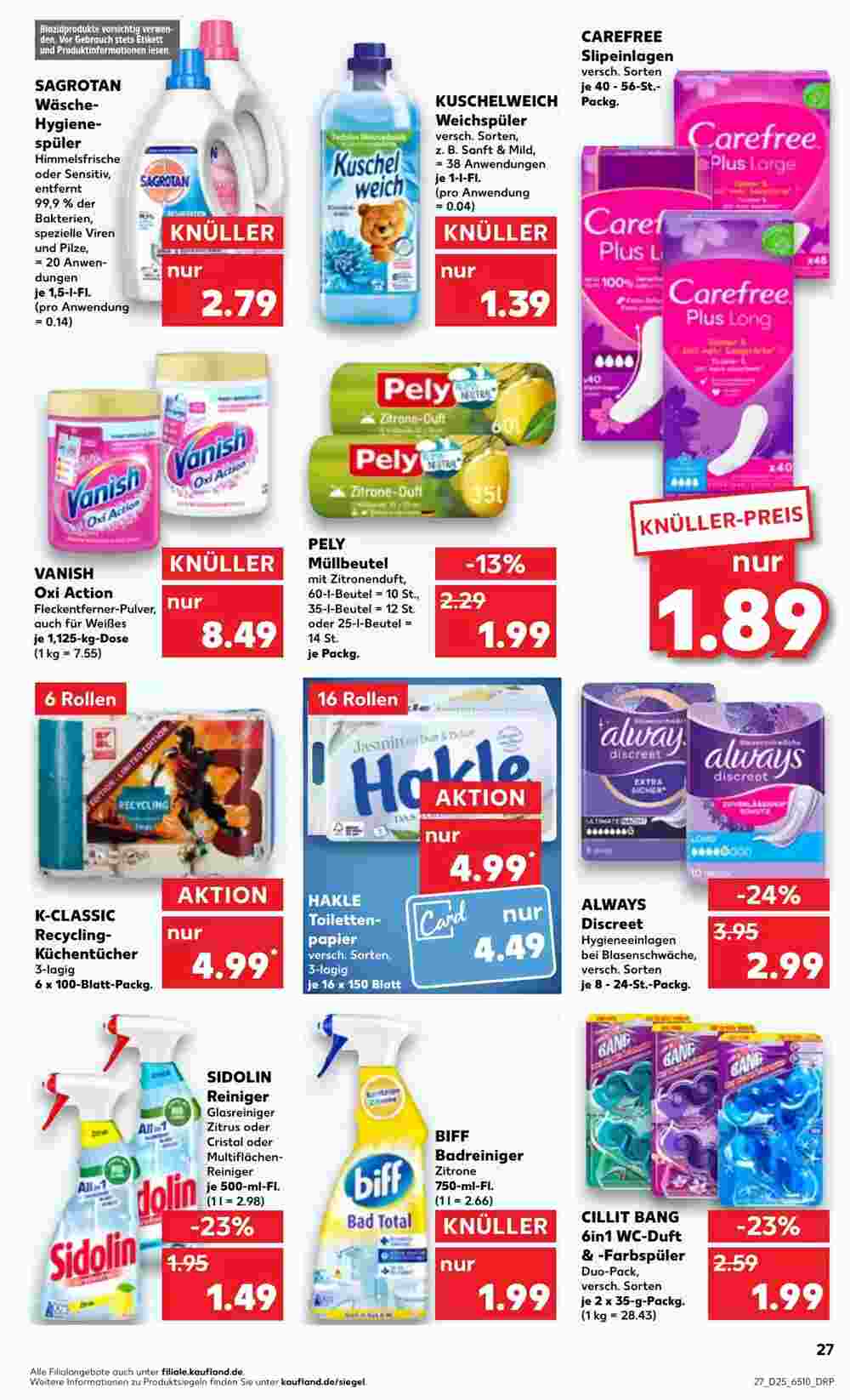 Kaufland Prospekt (ab 19.06.2024) zum Blättern - Seite 27