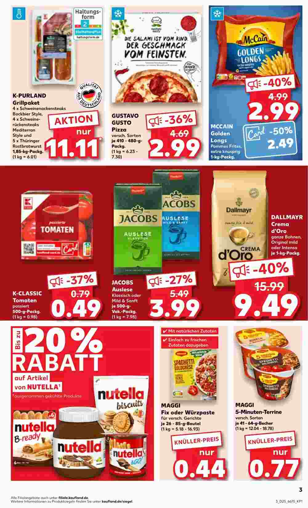 Kaufland Prospekt (ab 19.06.2024) zum Blättern - Seite 3